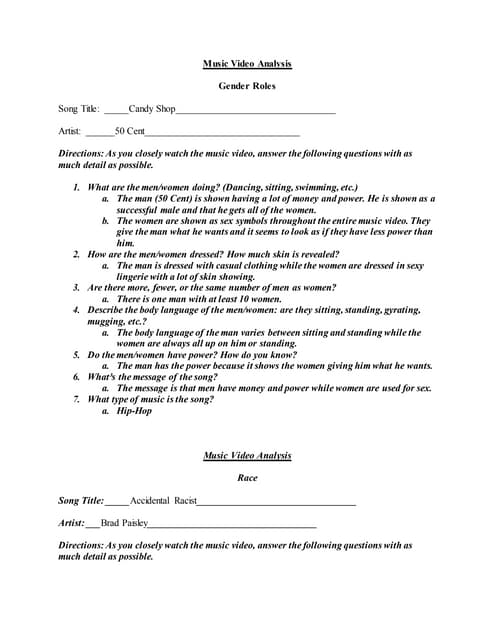 Video worksheet | PDF