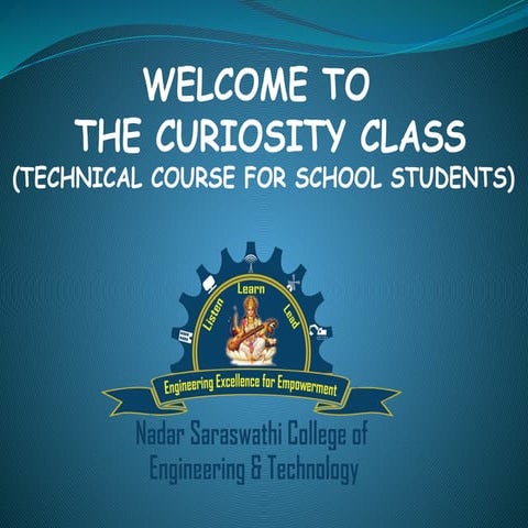 Vidhyalaya Presentation curiosity class .pptx