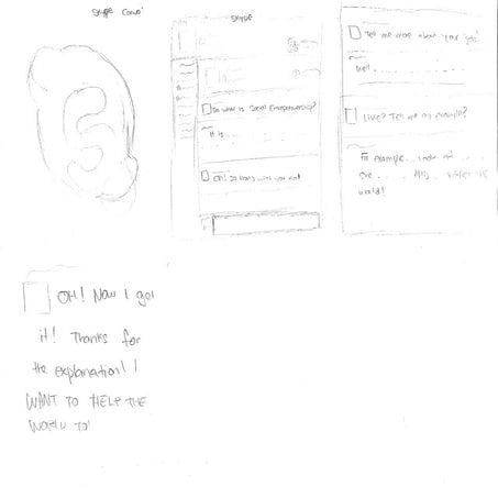 Social Entrepreneur Storyboard