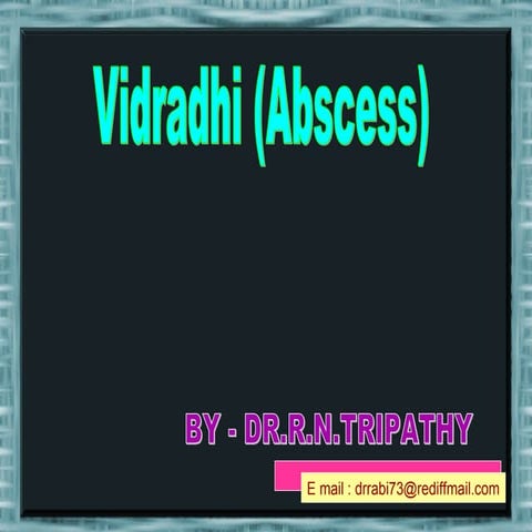 Vidradhi