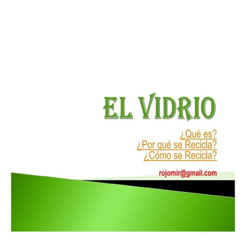 Vidrio Reciclaje