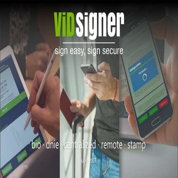 Cloud computing for signature management | PPT
