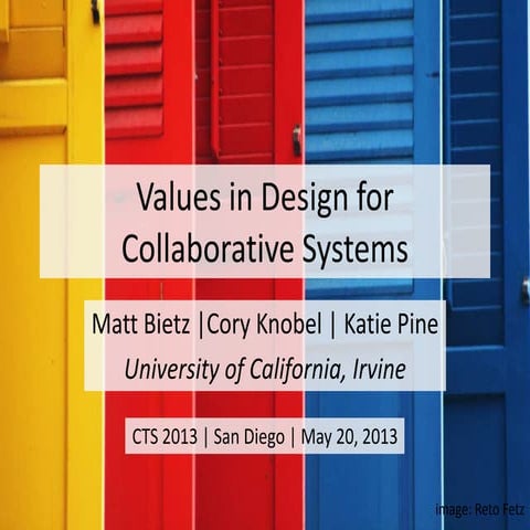 Values in Design | PDF