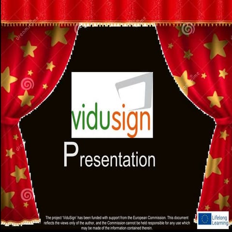 Vidusign presentation