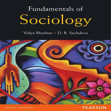 Vidya Bhushan Sociology  /FUNDAMETALS OF SOCIOLOGY