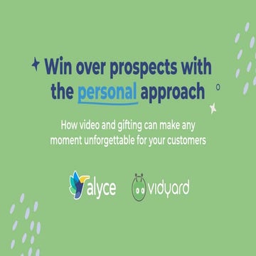 Win Over Prospects With A Personal Approach