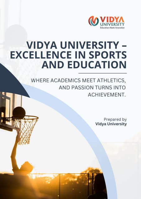 University Sports Excellence Understanding the University Basketball Landscape