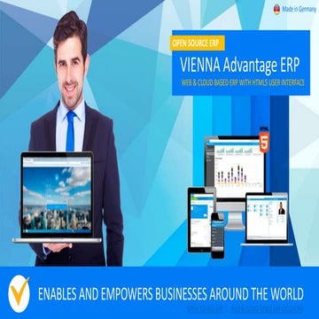 Open Source web and cloud ERP / CRM with HTML5 UI by Vienna Advantage