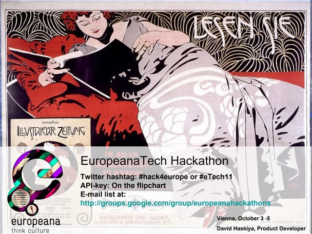 Introduction to the Europana Search API