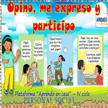 Comprendiendo y Ejercitando el Derecho a Expresarse y Participar en ...