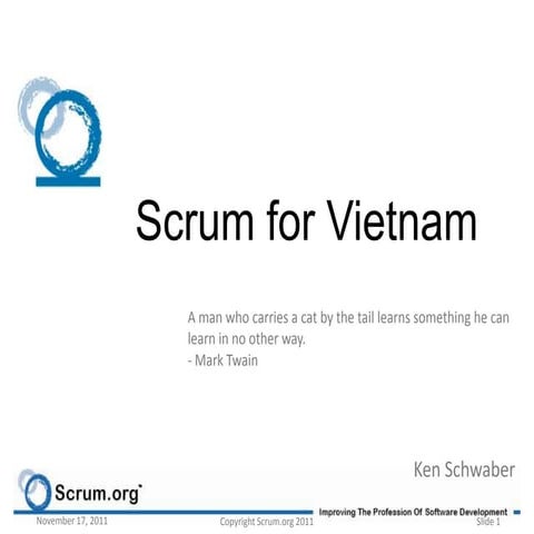 Scrum Introduction Vietnam