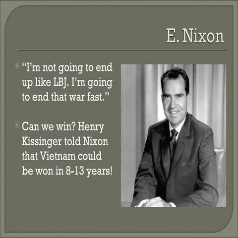 Vietnam  Nixon