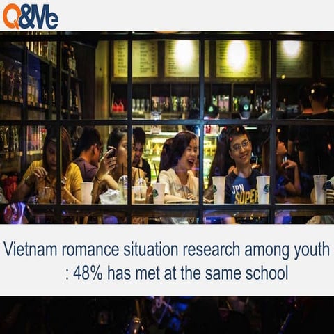 Vietnam romance situation research among youth