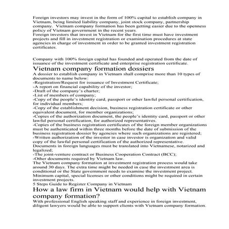 Company Formation in Vietnam A Comprehensive Guide.docx