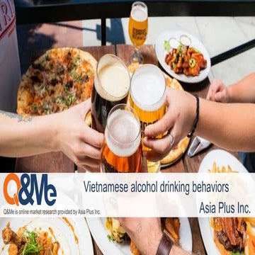 Vietnamese alcohol drinking behavior