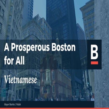 A prosperous Boston for All - Vietnamese 