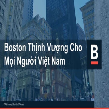 A Prosperous Boston for All - Vietnamese 