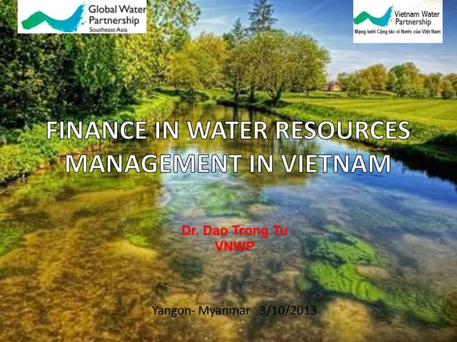 Water Resources Management Financing in Vietnam