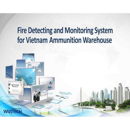 fire monitoring and fire sensor composite