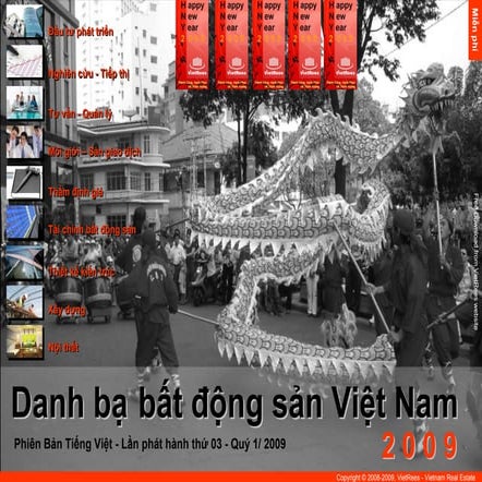 Vietnam Real Estate E Directory Vn Q1 2009