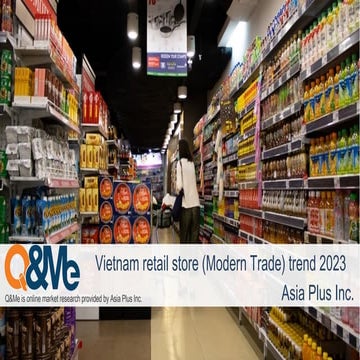 Vietnam retail store modern trade trend 2023