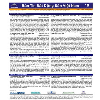 VietRees Newsletter No.10, Week 2, ...