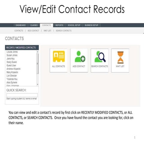 Contact types | PPTX