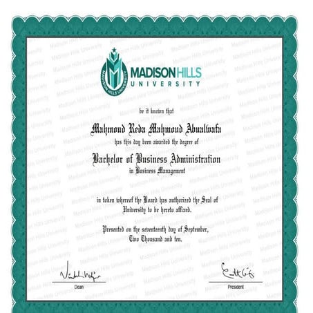 Bachelor of Business Administration | PDF