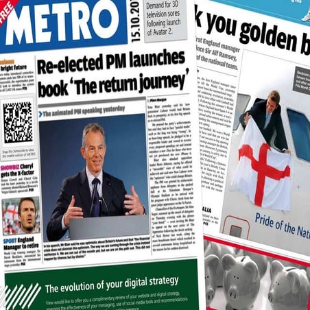 View event presentation – the evolution of the corporate website