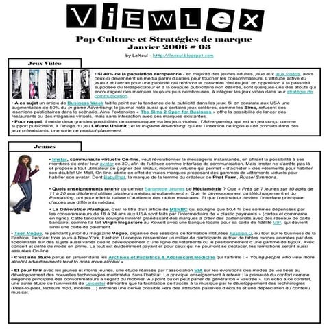 VIEWLEX # 01