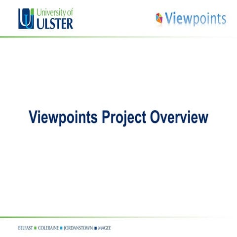 Viewpoints Briefing 30 April 2009 Am