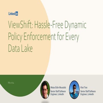 ViewShift: Hassle-free Dynamic Policy Enforcement for Every Data Lake