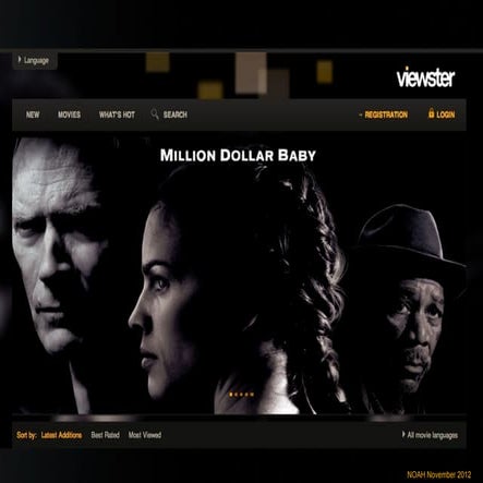 Viewster - NOAH12 London