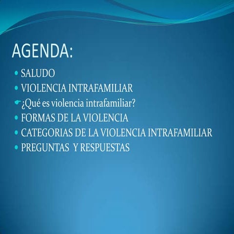 VIOLENCIA INTRAFAMILIAR