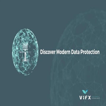 ViFX Discover Modern Data Protection