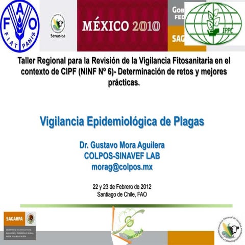 Vigilancia epidemiologia fao 2012