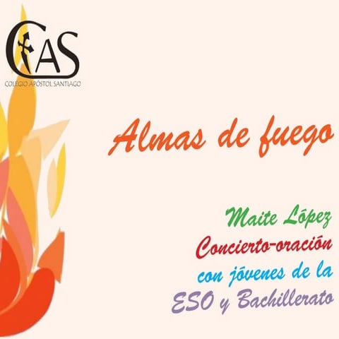 Concierto-oración de Maite López en el CAS (Adviento 2014)