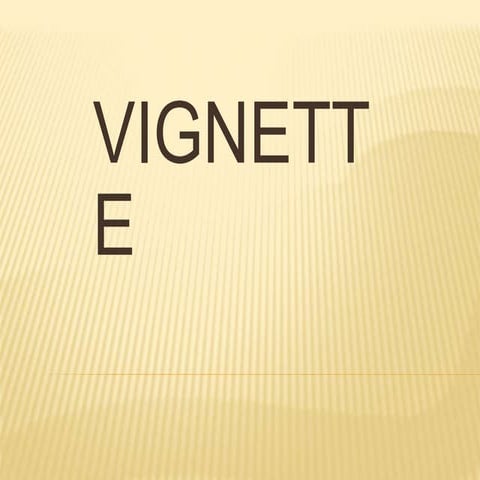 Vignette and personal essay.Edtech