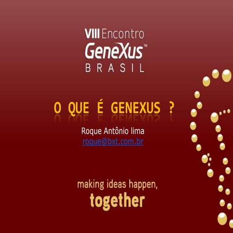 O que é GeneXus?