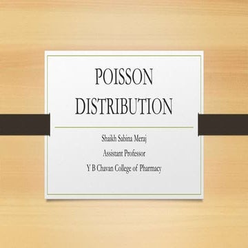 biostatistics and research methodology  Possoins distribution.pptx