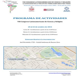 PROGRAMA CONGRESO DE CIENCIA Y RELI...