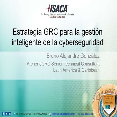 Viii congreso isaca 2015 grc