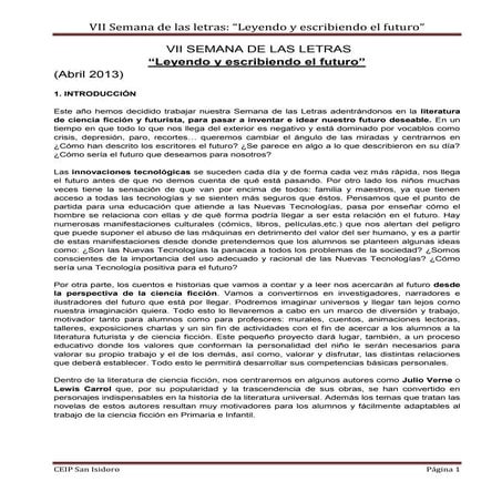 Vii semana de las letras