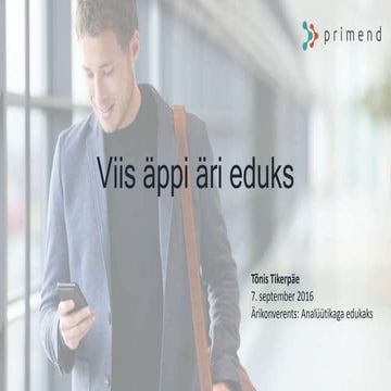 Primend Ärikonverents - Viis äppi äri eduks