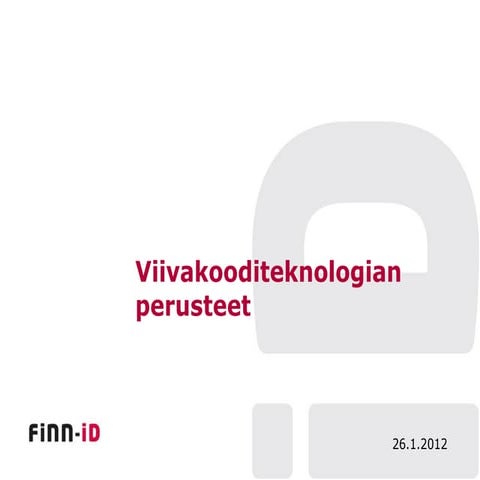 Viivakoodit_luento_ tkk260112_KariHänninen