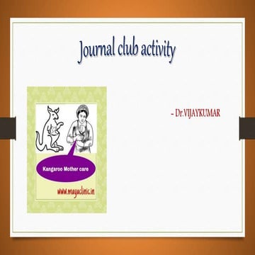 JOURNAL CLUB ACTIVITY