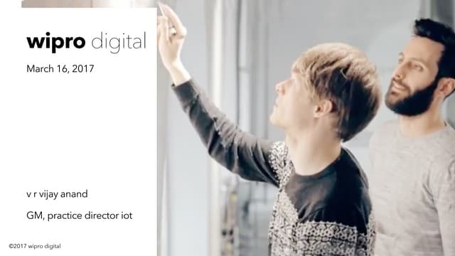 Delivering Innovation and Digital Transformation with IoT by V R Vijay Anand,...