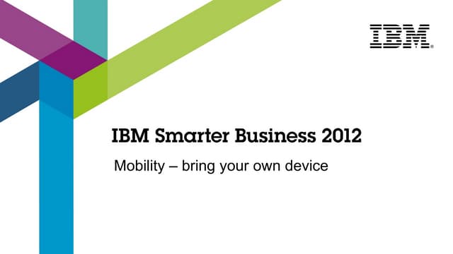 Udløs potentialet i Enterprise Mobility, Vijay Dheap, IBM US