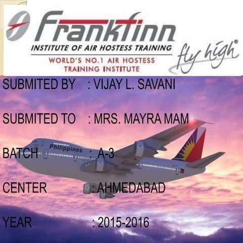 Vijay  final aviation ppt