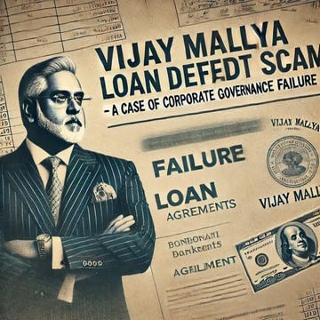 Vijay Mallya Loan Default scam of vijay mallya